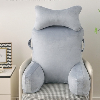 Възглавница за лумбална опора с плюшено покритие, пълнеж от полиестерно влакно, персонализирана обработка, модерен минималистичен стил