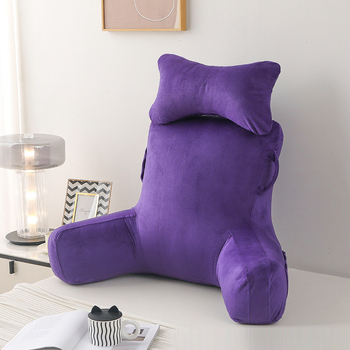 Възглавница за лумбална опора с плюшено покритие, пълнеж от полиестерно влакно, персонализирана обработка, модерен минималистичен стил