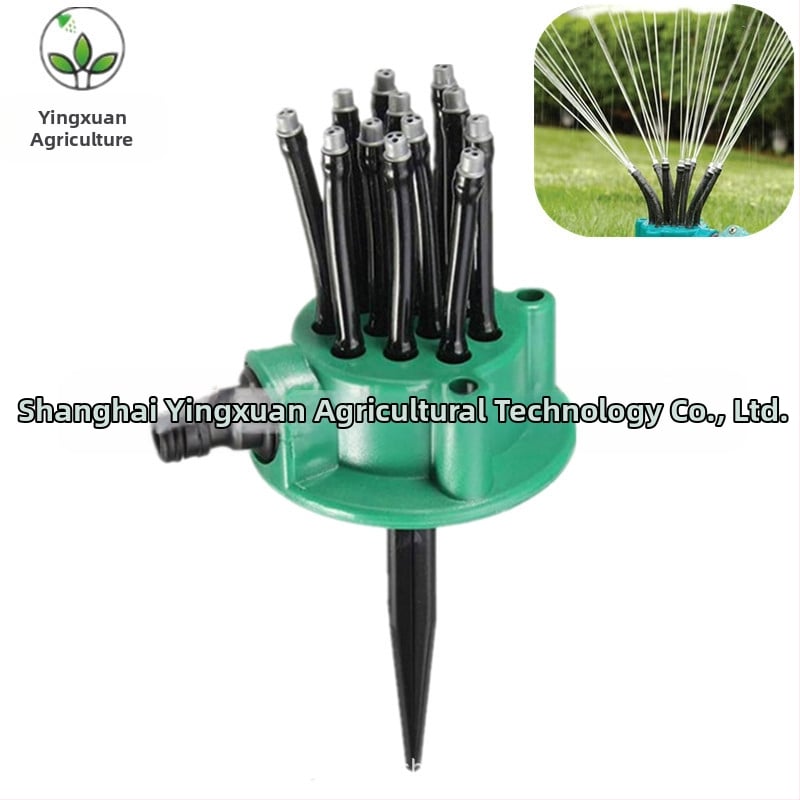 ABS ακροφύσιο ψεκαστήρα κήπου – Πολυκεφαλικός ποτίστρας, μάρκα Yingxuan WATERBIRD, για οικιακή κηπουρική, γεωργία και δημόσιους χώρους πρασίνου