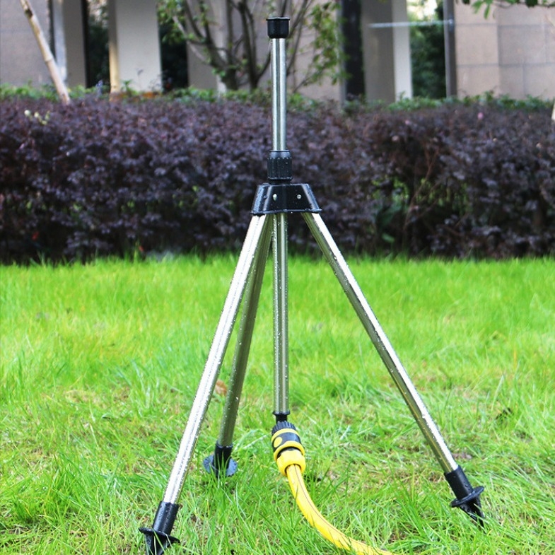 Σετ τρίποδη βάση για ψεκαστήρα από ανοξείδωτο ατσάλι με κινητή ακροφύσιο, χωρητικότητα 550 L, περιστροφή 360°