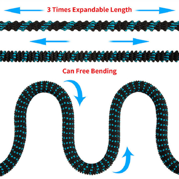 Teleskopiska 3× ūdens šļūtene dārza laistīšanai, dārza augiem un automašīnas mazgāšanai