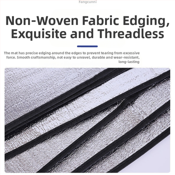 Αναδιπλούμενο εξωτερικό χαλάκι PVC με μόνωση αλουμινόφυλλου, για κάμπινγκ, πικ νικ, σκηνή και μωρό που σέρνεται (PVC; αλουμινόφυλλο; αναδιπλούμενο; κατάλληλο για κάμπινγκ/πικ νικ/σκηνή/βρεφικό σέρσιμο)