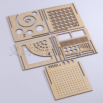 Πολυλειτουργικό ξύλινο μπολ για κλώσεις και κουτί εργαλείων πλεξίματος, Basswood, οικιακή χρήση, Αμερικανικού στυλ