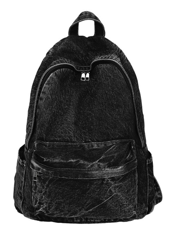 Τζιν σακίδιο, χωρητικότητας 20–35 L, για 14 ιντσών φορητό, με ιμάντες αερομαξιλαριού, αστικός μινιμαλισμός