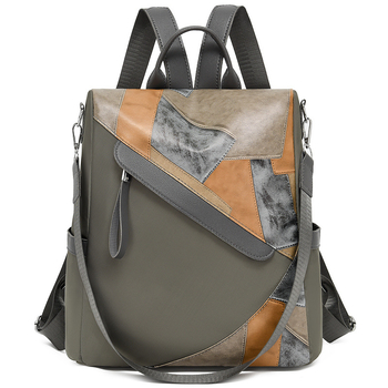Γυναικείο σακίδιο πλάτης 2024 Νέος, Απλός Σχεδιασμός, Αντικλοπή, Αδιάβροχο, Υλικό Oxford PU, Χωρητικότητα Κάτω από 20 L