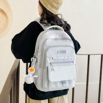 Unisex σακίδιο πλάτης για φορητό υπολογιστή 15 ιντσών, Oxford ύφανση, χωρητικότητα κάτω από 20 L, αναπνέοντες καμπύλοι ιμάντες ώμου, αστικός μινιμαλιστικός σχεδιασμός