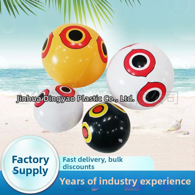 Išpurstas PVC akių kamuolio balionas paukščių atbaidymui – paplūdimys, ferma ir vaismedžių sodai