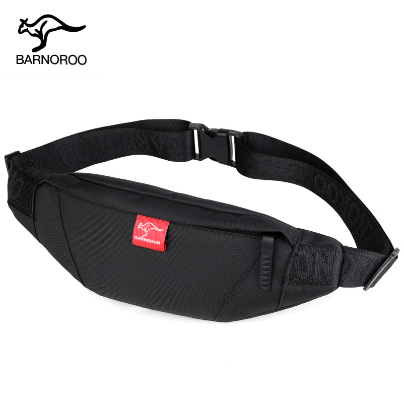 Мъжка чанта за гърдите BARNOROO, модел Y66, водоустойчива Oxford материя, полиестерна подплата