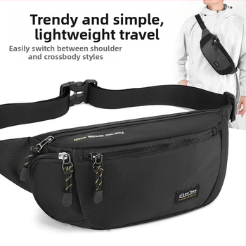 Vīriešu jostas soma no Oxford auduma, ultra viegla, Pavasaris 2024