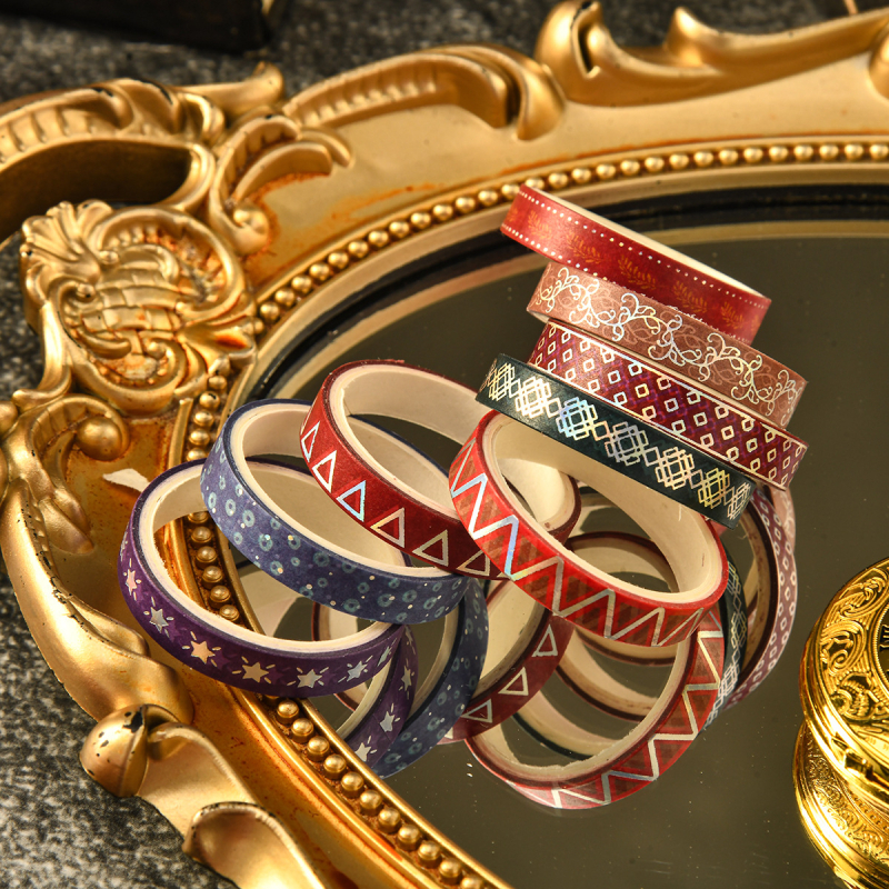 Heart Language serijos journalo washi juostelė, retro klasikinis DIY studentų rankų darbas, pritaikoma; storis 0,7 mm; pagrindinė medžiaga: popierius; neimportuota; leidžiami privatūs ženklai