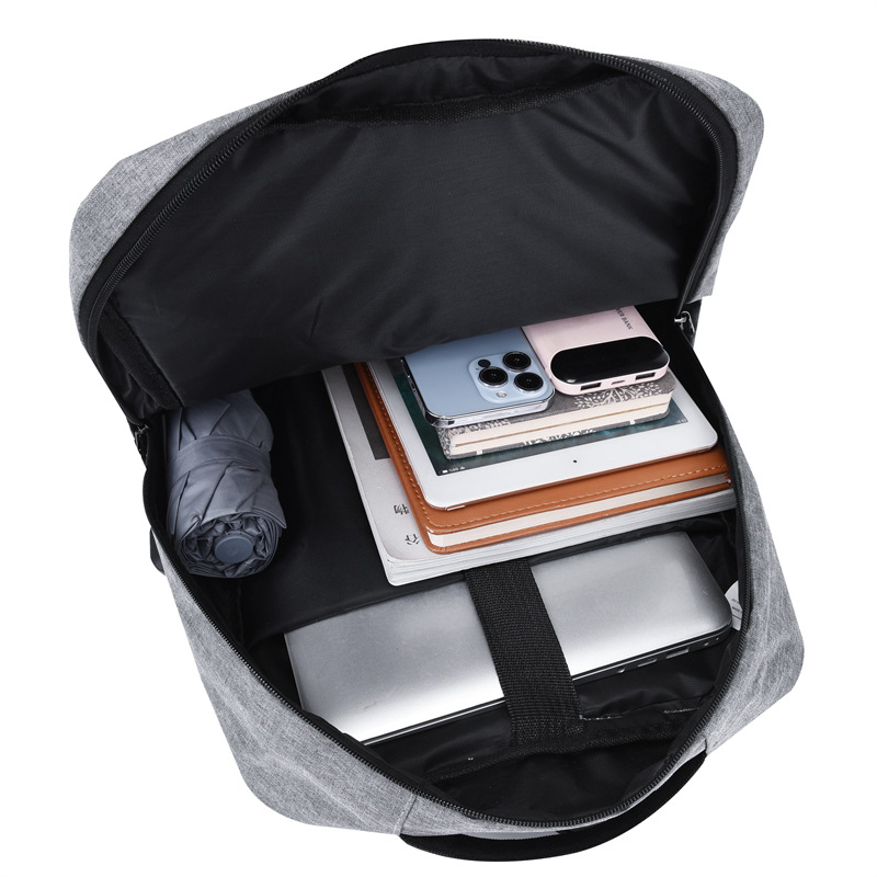 Uniszex háromrészes hátizsák szett, 36–55 L kapacitás, Oxford anyag, vízálló, bővíthető rekeszek, kompatibilis 15 hüvelykes laptophoz