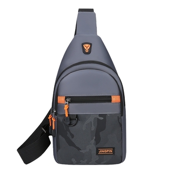 Мъжка гръдна чанта от Oxford плат, дишаща, водоустойчива, ултра лека, антибактериална