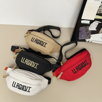 Vīriešu neilona krūšu soma ar burta drukas motīvu, elpojoša, ūdensizturīga, ultra viegla, poliestera odere, rudens 2025