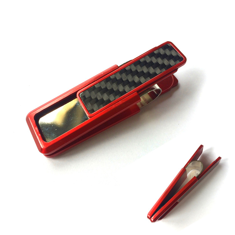 Пружинен монетник — Zhan Xin (неръждаема стомана 301; геометрична форма; персонализируема декоративна шарка)