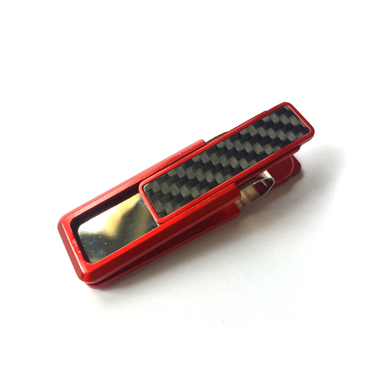 Пружинен монетник — Zhan Xin (неръждаема стомана 301; геометрична форма; персонализируема декоративна шарка)