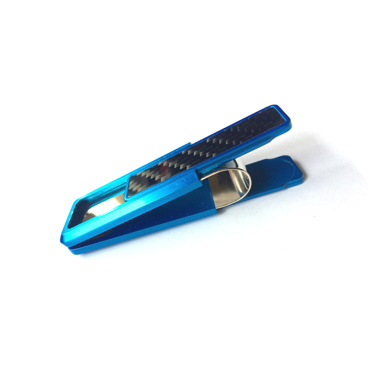 Пружинен монетник — Zhan Xin (неръждаема стомана 301; геометрична форма; персонализируема декоративна шарка)