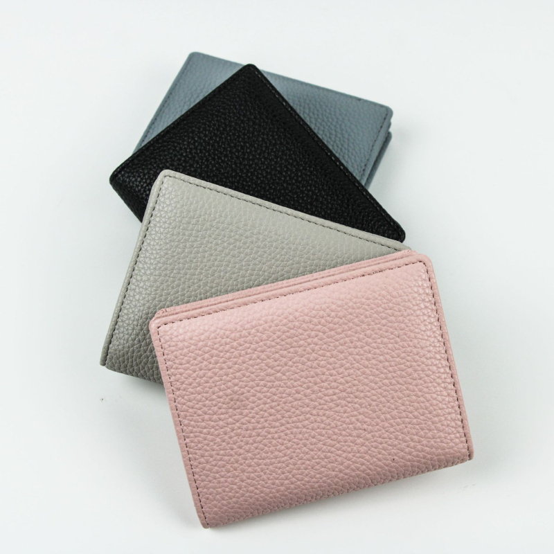 Мултифункционален картодържател за визитки с голям капацитет, PU кожа, стил бизнес елит, унисекс