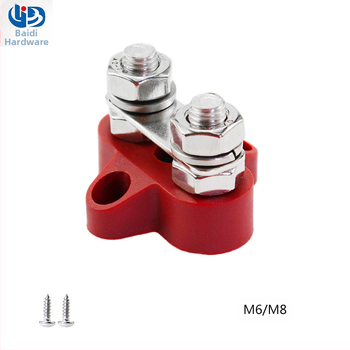 Τερματικό μπαταρίας Bai Bangsheng BD-S1 με διπλούς βίδες M6/M8 για 12V–24V