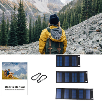 Портативно слънчево сгъваемо зарядно 8W/10W/12W/14W с USB/5V изход, водоустойчиво, модел Pz-230723-8w, Pinchuang Energy