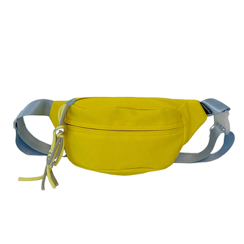 Νάιλον τσαντάκι μέσης, αστικό στυλ, τρισδιάστατος εξωτερικός σχεδιασμός, άνοιγμα με φερμουάρ, εσωτερική τσέπη με φερμουάρ