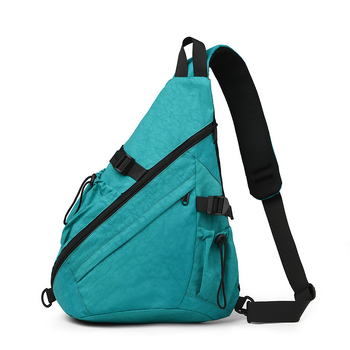 Мъжка чанта за гърдите, Street стил, нейлонова, устойчива на износване, подплата полиестер, есен 2024