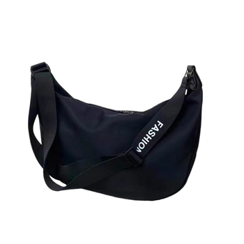 SEAMMER Női crossbody Dumpling táska - Oxford szövet, félhold alakú, nagy kapacitás, cipzár, őszi 2025