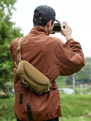 Θωρακική τσάντα από ύφασμα Oxford, αδιάβροχη, ουδέτερου φύλου, για υπαίθρια αθλήματα, χωρητικότητα κάτω από 20 L