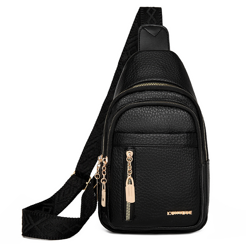 Дамска чанта PU кожа с цип; вътрешни джобове за телефон и карта, джоб с цип; подплата полиестер; марка Kuansen.