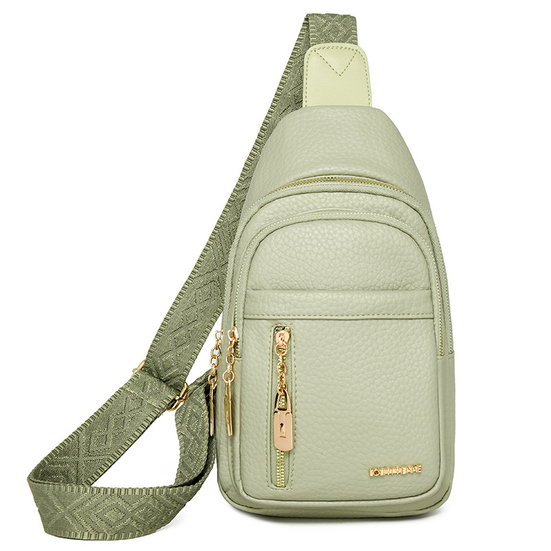 Дамска чанта PU кожа с цип; вътрешни джобове за телефон и карта, джоб с цип; подплата полиестер; марка Kuansen.