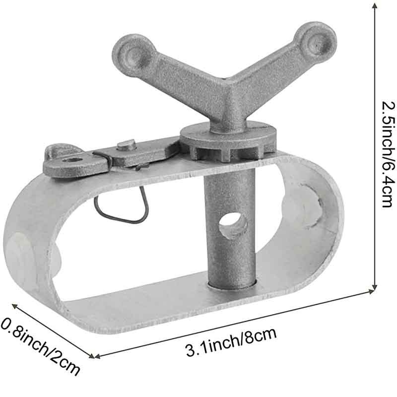 FS-2158 Σετ καλωδίου για κάλυψη πισίνας – κατάλληλο για γήινες πισίνες, αλουμίνιο + PVC επενδυμένο ατσάλινο καλώδιο, μηχανισμός στερέωσης/τράβηξης σχοινιού