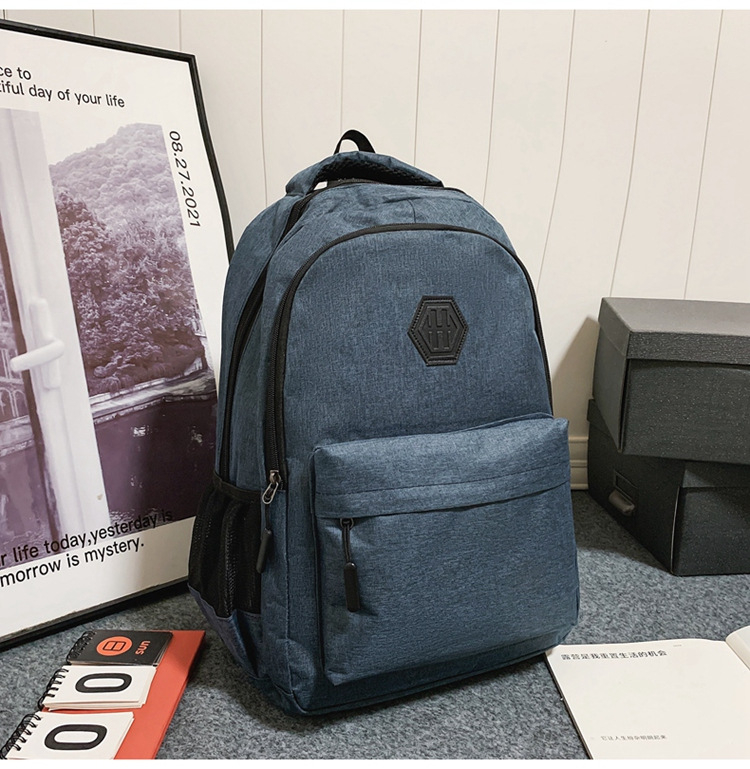 Rucsac bărbăteș în stil coreean, casual pentru școală și călătorii, 20–35 L, nailon, compatibil cu laptop de 14 inch, protecție a coloanei, bretele cu pernă de aer