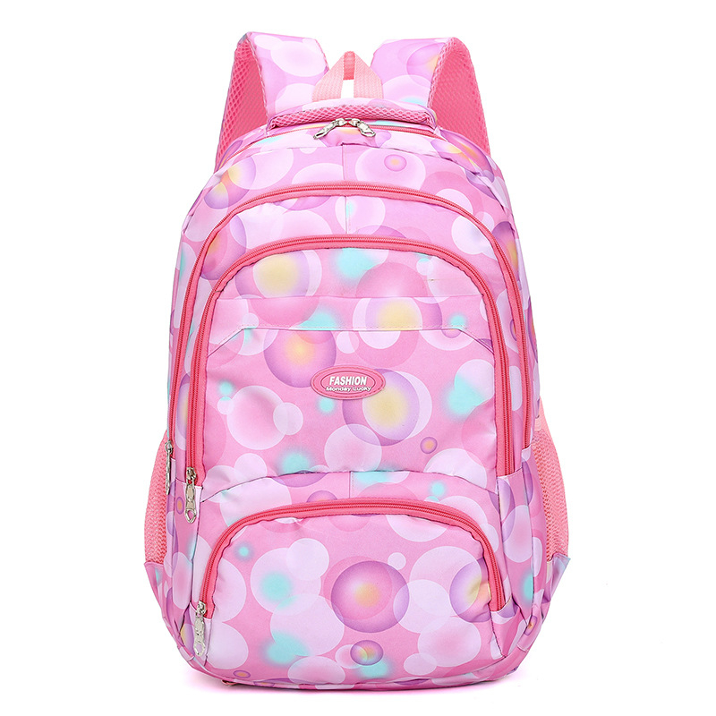 Unisex σακίδιο για μαθητές γυμνασίου – υλικό από μετάξι, καμπύλοι ιμάντες ώμου, παιδικό χαριτωμένο στυλ