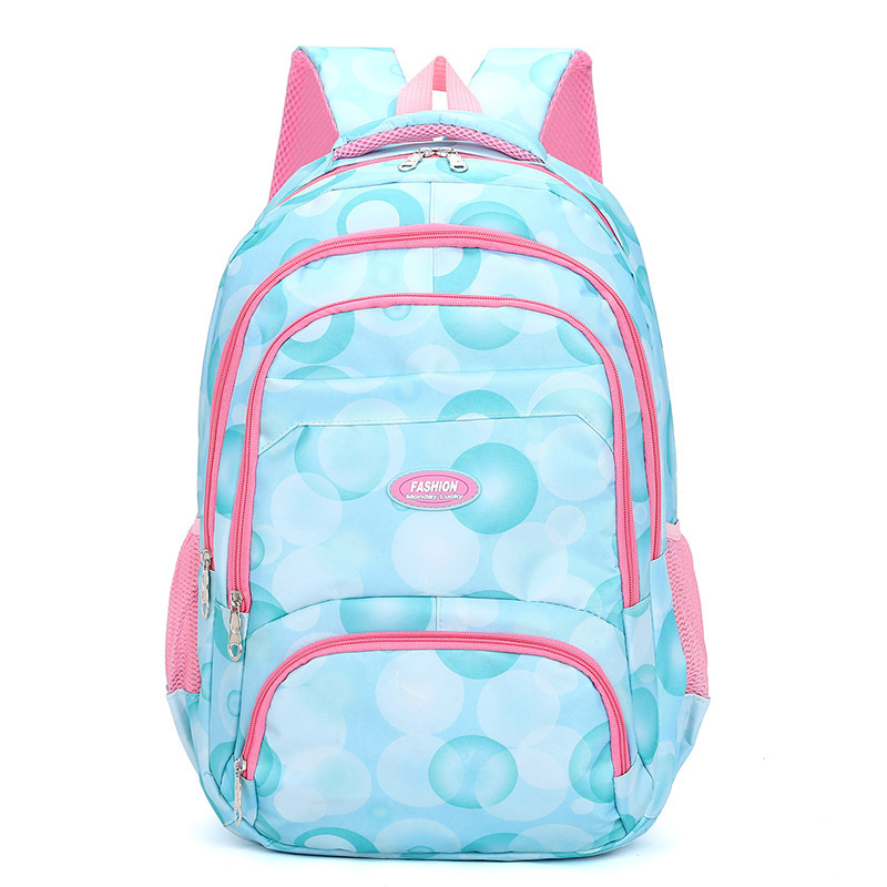 Unisex σακίδιο για μαθητές γυμνασίου – υλικό από μετάξι, καμπύλοι ιμάντες ώμου, παιδικό χαριτωμένο στυλ