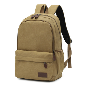 Ανδρική τσάντα πλάτης από καμβά με μεγάλη χωρητικότητα, αδιάβροχη θήκη για φορητό, σχολείο και εξορμήσεις