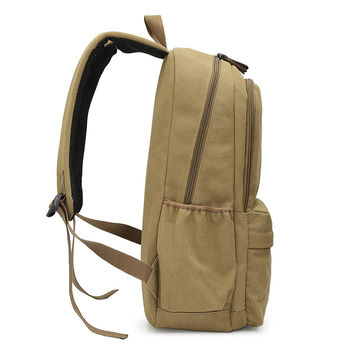 Ανδρική τσάντα πλάτης από καμβά με μεγάλη χωρητικότητα, αδιάβροχη θήκη για φορητό, σχολείο και εξορμήσεις