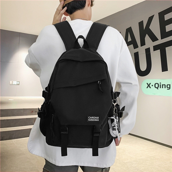 Unisex νάιλον σακίδιο για καθημερινή χρήση, αστικός μινιμαλιστικός σχεδιασμός, χωρητικότητα 20–35 L, μοτίβο μονόχρωμο, Xipeng