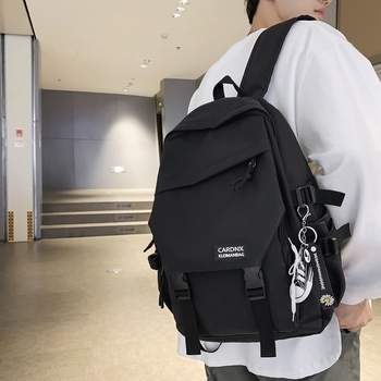 Unisex νάιλον σακίδιο για καθημερινή χρήση, αστικός μινιμαλιστικός σχεδιασμός, χωρητικότητα 20–35 L, μοτίβο μονόχρωμο, Xipeng