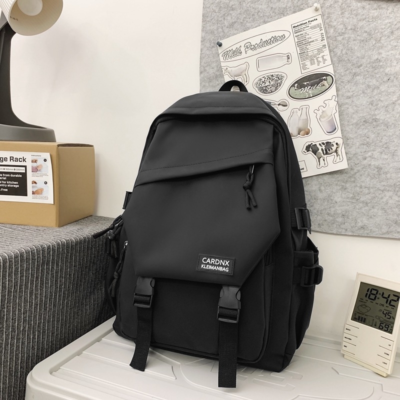 Uniszex nejlon hátizsák mindennapi használatra, városi minimalist stílus, 20–35L kapacitás, egyszínű mintázat, Xipeng