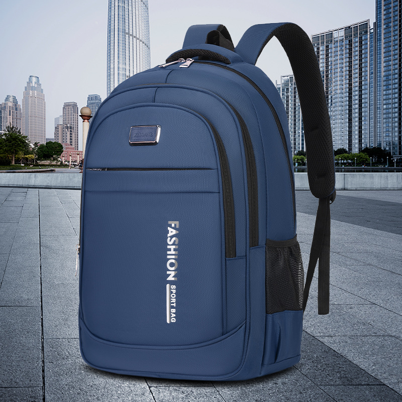 Vyrų verslo kelioninė kuprinė, talpa 20–35 L, Oxford audinys, išlenktos pečių juostos, poliesterio pamušalas