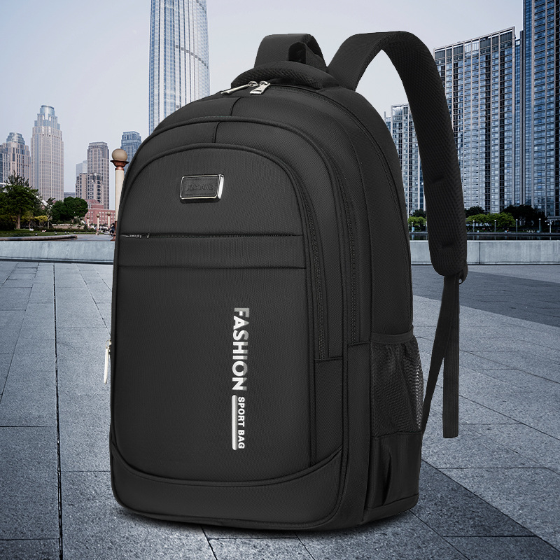 Vyrų verslo kelioninė kuprinė, talpa 20–35 L, Oxford audinys, išlenktos pečių juostos, poliesterio pamušalas