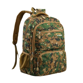 Σακίδιο από Oxford ύφασμα, με εκτύπωση γράμμάτων, μεγάλη χωρητικότητα 20-35 L, επένδυση πολυεστέρα, καμπύλες ιμάντες ώμου