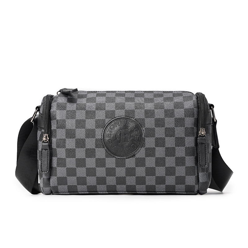 Geantă de umăr pentru bărbați, ETONWEAG, model 0303, PU piele, stil street