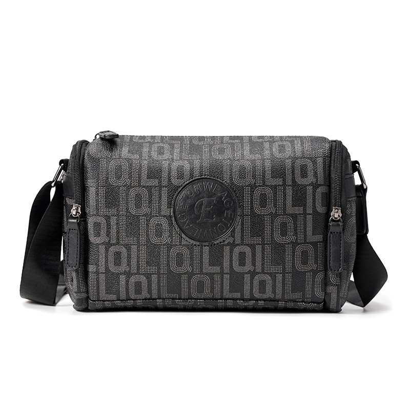 Geantă de umăr pentru bărbați, ETONWEAG, model 0303, PU piele, stil street