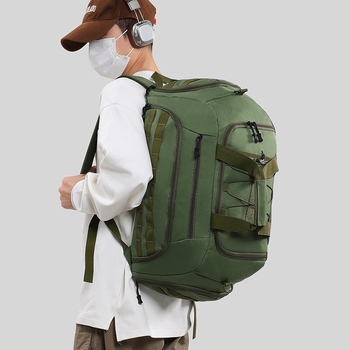 Τσάντα ταξιδιού με μεγάλη χωρητικότητα 20–35L, Oxford ύφασμα, ανθεκτική στη φθορά, επένδυση πολυεστέρα, στυλ δρόμου