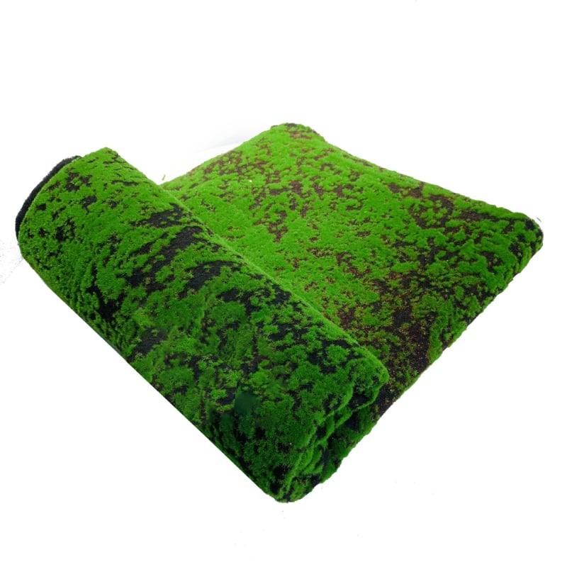 Mesterséges moha selyemhálóval bonsaihoz és otthoni dekorációhoz