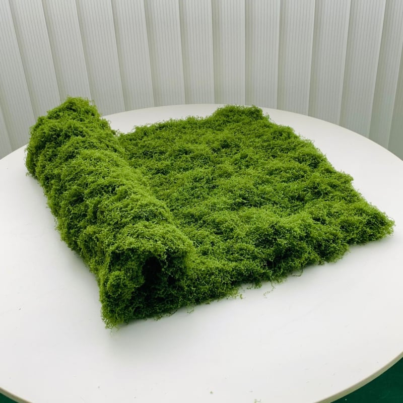 Mesterséges moha selyemhálóval bonsaihoz és otthoni dekorációhoz