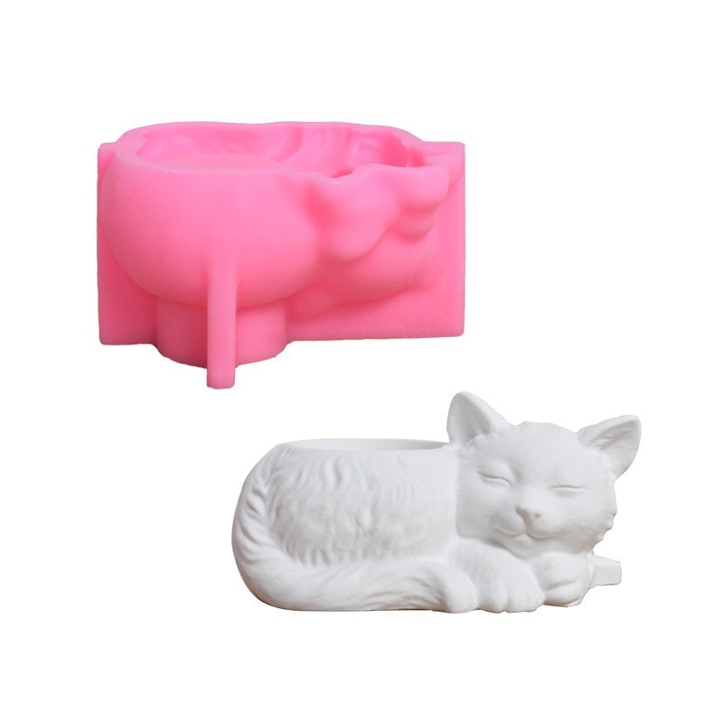 Silikonska forma za fondant tortu sa motivom mačke