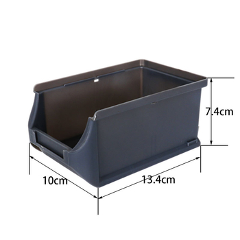 Weida plastikinė dalinių dėžutė su stalčiais, PP, anti-statine, sandėliavimui, blizgus paviršius