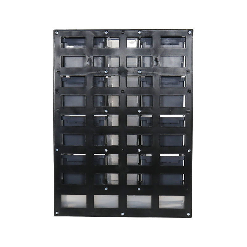 Weida plastikinė dalinių dėžutė su stalčiais, PP, anti-statine, sandėliavimui, blizgus paviršius