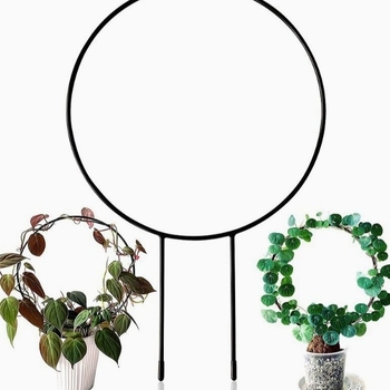 Μεταλλικό πλαίσιο αναρρίχησης σε σχήμα καρδιάς για τον κήπο – διακόσμηση φυτών και στήριξη